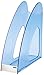Produktbild HAN Stehsammler TWIN  10 STÜCK, moderner Stehsammler im zeitgemäßen Design. Schick, standfest und funktional bis Format DIN A4/C4, transluzent-blau, 1611-64