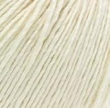 26M/34R=10x10 cm Lana Grossa - Lace Seta Mulberry - Fb. 1 weiß 50 g