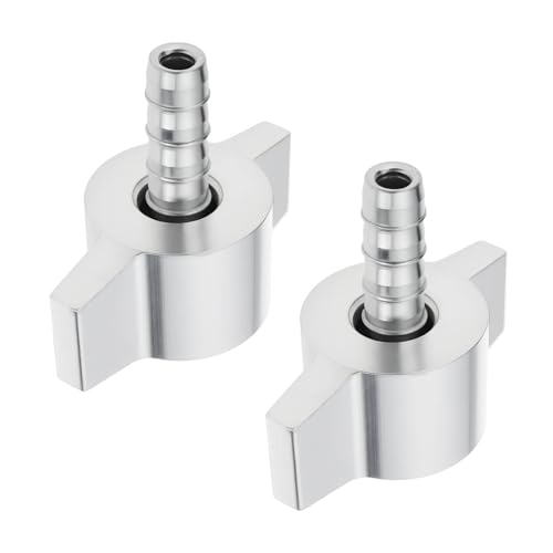 ECSiNG 2 Conectores de Manguera M16x1,5 para Llenado Y Desinflado de Tanques de Aire Comprimido de Camiones de 6 Mm