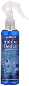 Lakeland Antibacterial Fridge & Freezer De-Icer Spray 250ml – Speeds Up Clearing Ice Fragrance-Free