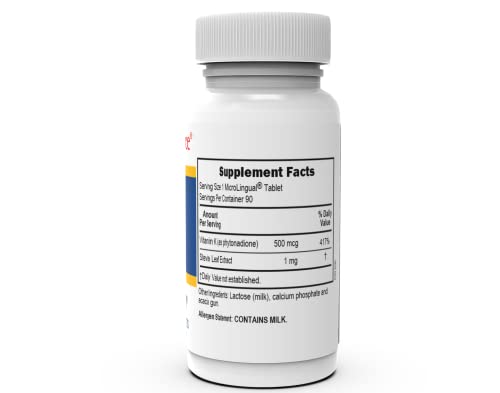 Superior Source Vitamin K1 500Mcg #TOP1