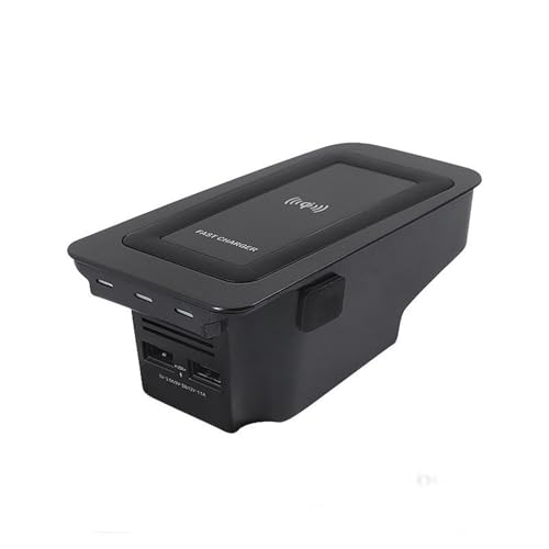 Cargador inalámbrico coche Volvo S90 soluciona cables sueltos QI