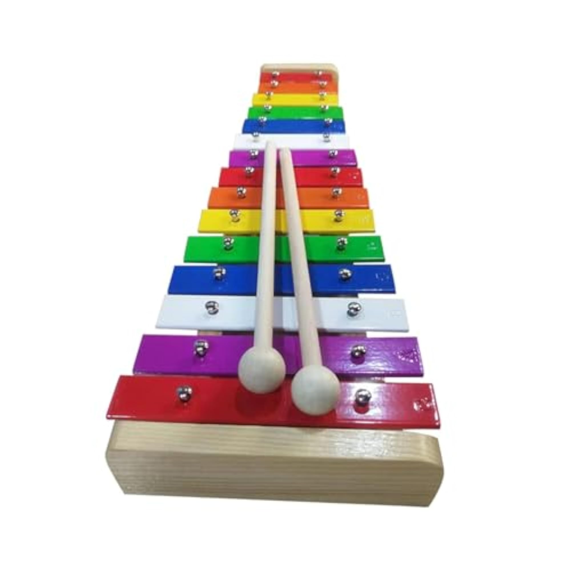 15 Note Metal Xylophone Professional Xylophone Glockenspiel for Players