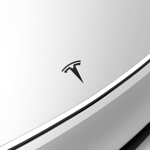 image for Spigen Front Emblem Badge Hood Ornament Designed for 2025, 2026 Tesla 