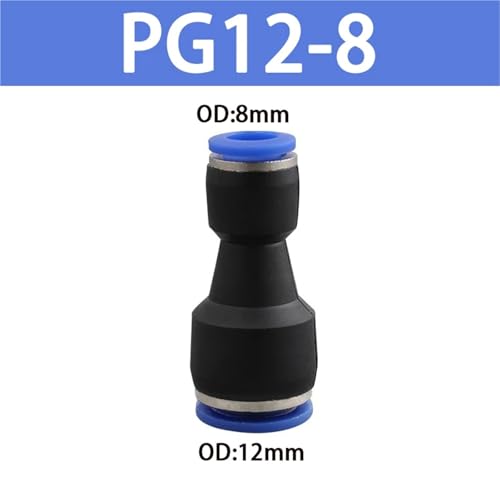 Unión neumática PG tipo táctil para reparar fugas de aire de 4mm 3