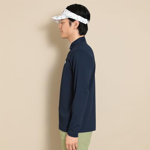 [キャロウェイ] メンズ 長袖 ポロシャツ (吸汗速乾性・UVカット) / ゴルフ / C24133100 1120_ネイビー M 2枚目