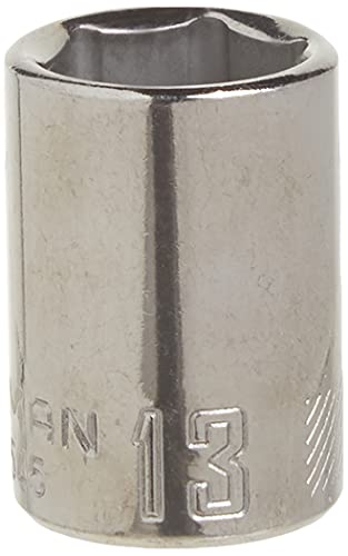 Image of CRAFTSMAN Shallow Socket, Metric, 3 /8-Inch Drive, 13mm, 6-Point (CMMT43545)