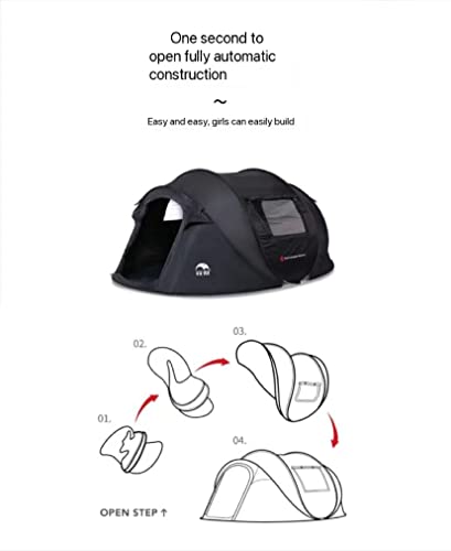 Carpa automática para camping 3-8 personas miniatura 5