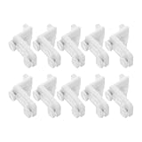 SHINEOFI 10pcs Freezer Clamp Refrigerator Shelf Clip Cooler Shelf Support Fridge Plastic Clips for Commercial SHINEOFI 10pcs Freezer Clamp Refrigerator Shelf Clip Cooler Shelf Support Fridge Plastic Clips for Commercial