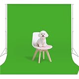 LYLYCTY Background 5x7ft Non-Woven Fabric Solid Color Green Screen Photo Backdrop Studio Photography Props LY063