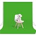 LYLYCTY Background 5x7ft Non-Woven Fabric Solid Color Green Screen Photo Backdrop Studio Photography Props LY063