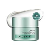 Algenist GENIUS Ultimate Anti-Aging Cream, Travel Size - Vegan Firming & Smoothing Moisturizer with Alguronic Acid & Microalgae Oil - Non-Comedogenic & Hypoallergenic Skincare (0.5 oz)