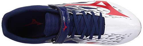 [ミズノ] 陸上シューズ シティウスウィング FX ホワイト/レッド/ネイビー 26.5 cm 2E 5枚目