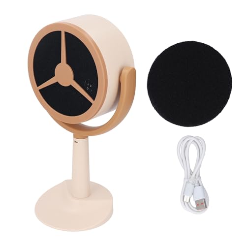 TOPINCN Mini-USB-Dunstabzugshaube, Tragbare und Geräuscharme Desktop-Dunstabzugshaube für Zuhause mit Verstellbarem Winkel, Tragbarer Küchenabluftventilator für Innengrill, Hot Pot