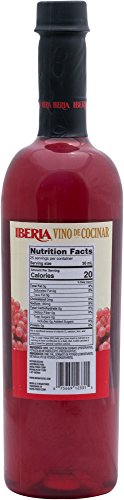 image for Iberia Red Cooking Wine 25.4 fl. oz., Exclusively for Cooking, Full-St