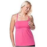 Leading Lady Women's Nursing Tank Stylish Cami with Inner Shelf Bra