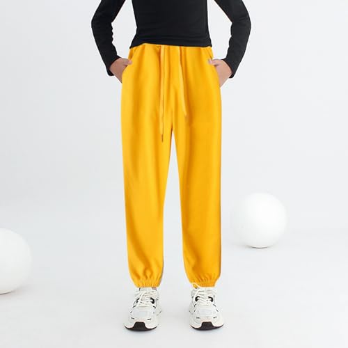 Sweatpants for Boys Girls Jogger Active Pants Sweatpants with Pockets Kid Trousers Casual Solid Pants for 4-12Y Kids2