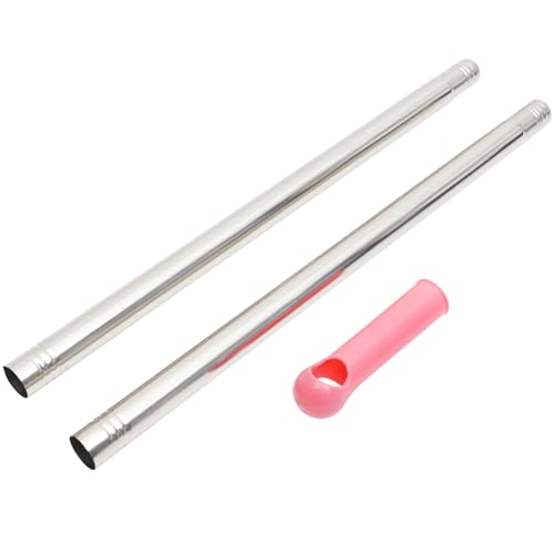 Homoyoyo Palo de Escoba de Acero Inoxidable 19 MM Mango de Repuesto para Fregona y Escoba Mango Metálico Resistente para Limpieza de Suelos Doméstica y Comercial Color Color Aleatorio