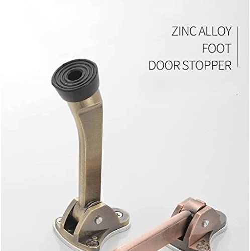 Batente de porta, batentes de porta, trava de porta sem parada de porta superior de borracha móvel d