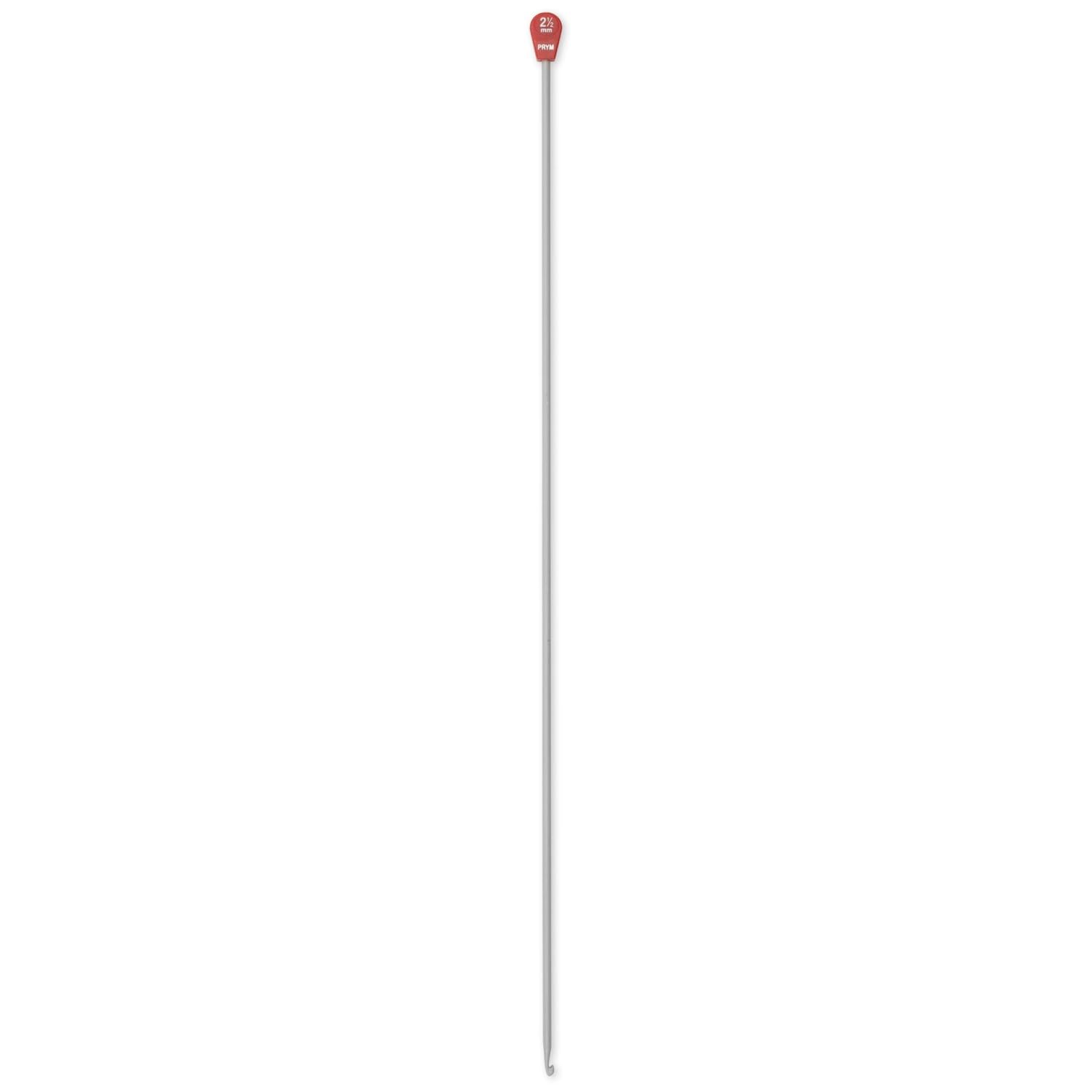 Prym - Prym Tunisian Wool Aluminium (30cm, 2.50mm) Crochet Hook - 1 Unit