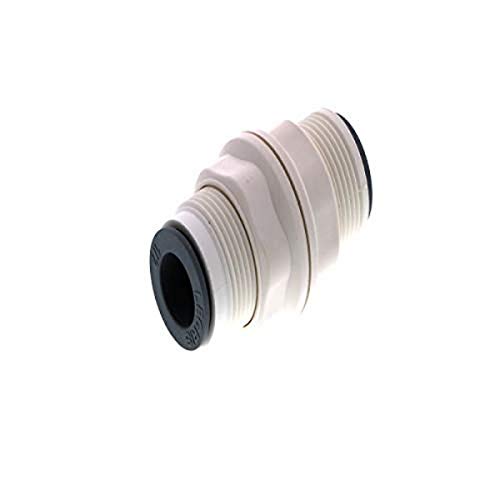 Parker Hannifin 7300 Series 1/2" Compression Bulkhead Fitting