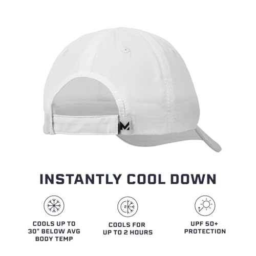 Image of MISSION Cooling Performance Hat, Unstructured Low-Profile Adjustable Fit - UPF 50 - for Running, Workouts & Outdoors