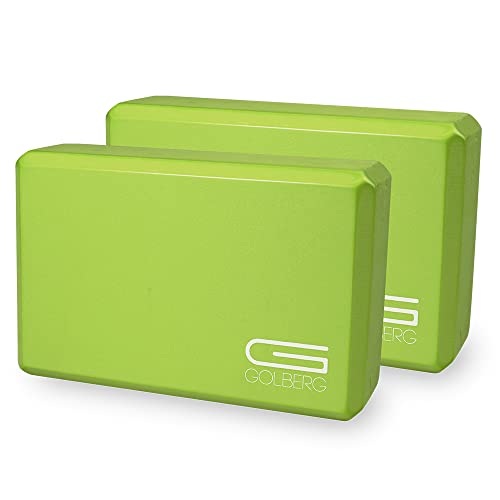 Golberg Foam Yoga Block 1/2/4 Pack