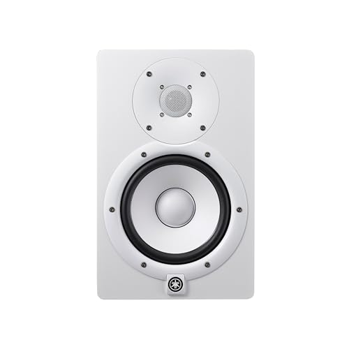 Yamaha HS7 - PA, monitor de estudio autoamplificado para DJs, productores y artistas, en blanco