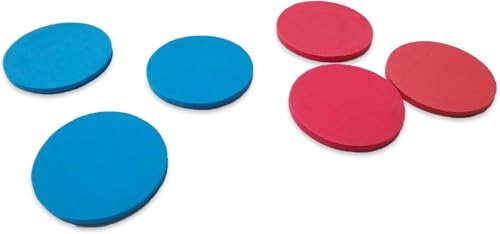 Giant 4 in a Row Garden Game - Large Outdoor Indoor Family Lawn Game for Kids & Adults - EVA Foam Party Wedding Game Set with 42 Red & Blue Counters Freestanding 70cm - Image 7