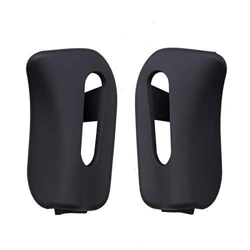 ADVANCE IGNITION Left Driver and Right Passenger Side Black Sun Visor Trim Cap Pair Set of 2PCS Compatible with Mercedes-Benz 94-02 SL600 SL500 R129 SL320 5.0L 6.0L 1994-002