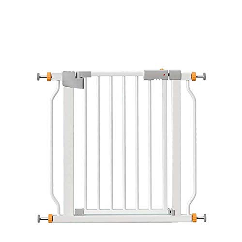 Cancelletto di sicurezza per animali domestici – Barriera in metallo espandibile montata a pressione per scale e porte interne – Adatto a 97 – 104 cm – Recinzione sicura per animali domestici