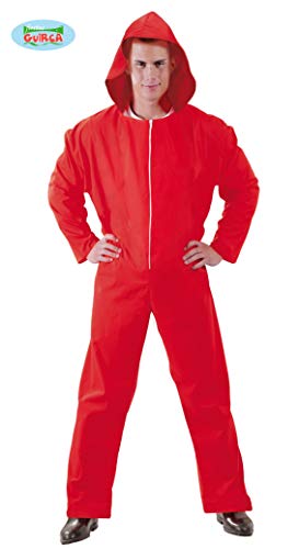 Guirca-88688 Disfraz Adulto Mono Rojo ConvictoT.52-54, color, 52-54 (88688)