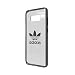 Produktbild adidas Originals Clear Case Handyhülle für Samsung Galaxy S8+ Gunmetal Logo
