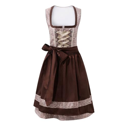 Oktoberfest Dirndl et tablier bavarois pour célébrer la fête de la bière
