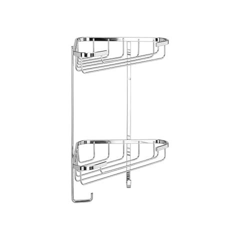 Croydex Chrome Two Tier Shower Caddy Cover