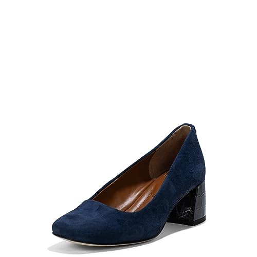 Image of Donald Pliner Women's Aquarius 2 inch Block Heels, Square Closed Toe Chunky Heels for All Day Wear