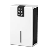 XNYXLPP Deumidificatore Domestico con Funzione di monitoraggio, spegnimento Automatico, deumidificazione Intelligente, Asciugatura Biancheria, per Camera da Letto