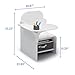 Delta Children MySize Chair Desk With Storage Bin, Bianca White