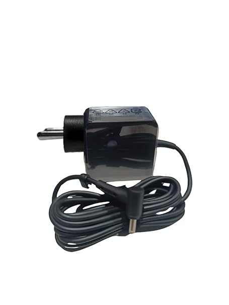 Image of Asus Vivobook Charger Adapter 45w 20V /19V 2.37A Pin Size 4.0mm (Not for 4.5mm) x 1.2mm with Indian Plug for AD45-01B ADP-45ZE B ADP-45AW UX21A X540 X507 X510 X515 Black