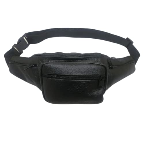 Pochete 100% Couro Legitimo Vários Bolsos Excelente Design