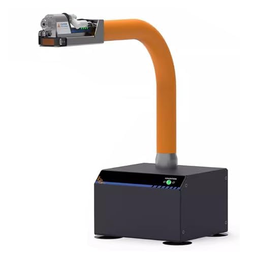 Serpiente De Aire Ionizante, Pistola De Aire Antiestática, Detección Automática, Flujo De Aire Ajustable, El Tubo En Forma De Serpiente Mide 350 Mm De Largo, El Tubo Se Puede Deformar A