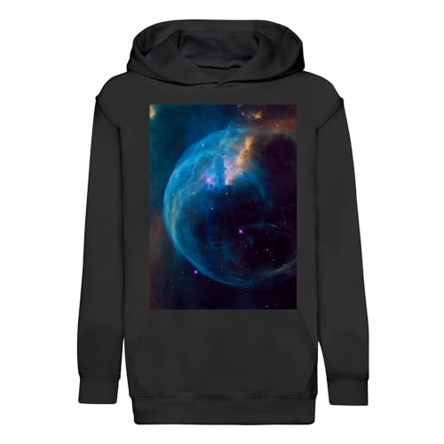 Sweat à capuche enfant planète et espace pour l'école et les sorties d'observation des étoiles