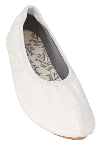 Beck Unisex-Kinder Basic Gymnastikschuhe, Weiß (Weiss 01), 25 EU