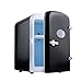 ZHANGTAOLF Mini Portable Compact Home Home Refrigerator Colder, 4L Capacité, réfrigérates 6 canettes de 12 oz, 100% sans freon, écologique, Comprend Un Chargeur de Voitures supplémentaires,Noir