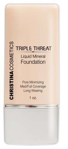 Triple Threat Liquid Mineral Foundation in Desert Sand