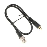 dijiusidy Cable de video BNC de 50 ohmios. Cable coaxial diseñado con conectores BNC macho a macho profesionales para un convertidor versátil.