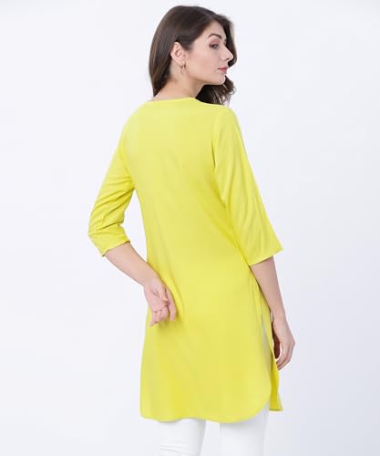 Image of Vishudh Women's Kurta | Comfortable Ethnic Wear for Daily Use | Lightweight & Breathable Indian Top