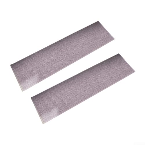 Honseadek Alfombra de lino de imitación para escaleras de madera maciza silenciosa (B)