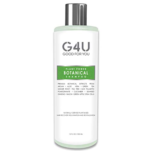G4U Botanical Shampoo for Hair Loss, Hair Growth and Thinning Hair. Sulfate Free