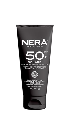 NERA Pantelleria Water Resistant SPF50+ Very High Protection Sunscreen 100ML, Nourishing Face Sun Cream with UVA/UVB Filters - Image 2